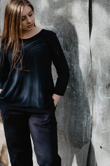 T-shirt NAM blu
