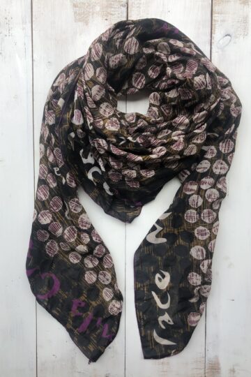 Foulard macro pois Manila Grace