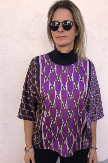 Blusa Scatoletta fantasia Manila Grace