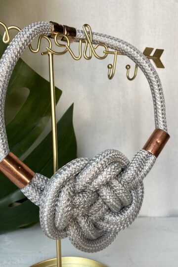 Collana Nodi girocollo particolare - mod.Solo