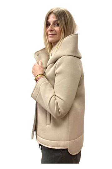 Le Streghe Giubotto Donna colore beige