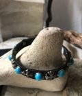 Bracciale croci e turchese Koru